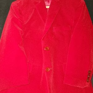 Velvet kid suit jacket